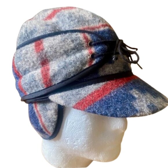 Crown Cap Navajo Railroad Cap Wool Blend Size 7 Unisex main image 6
